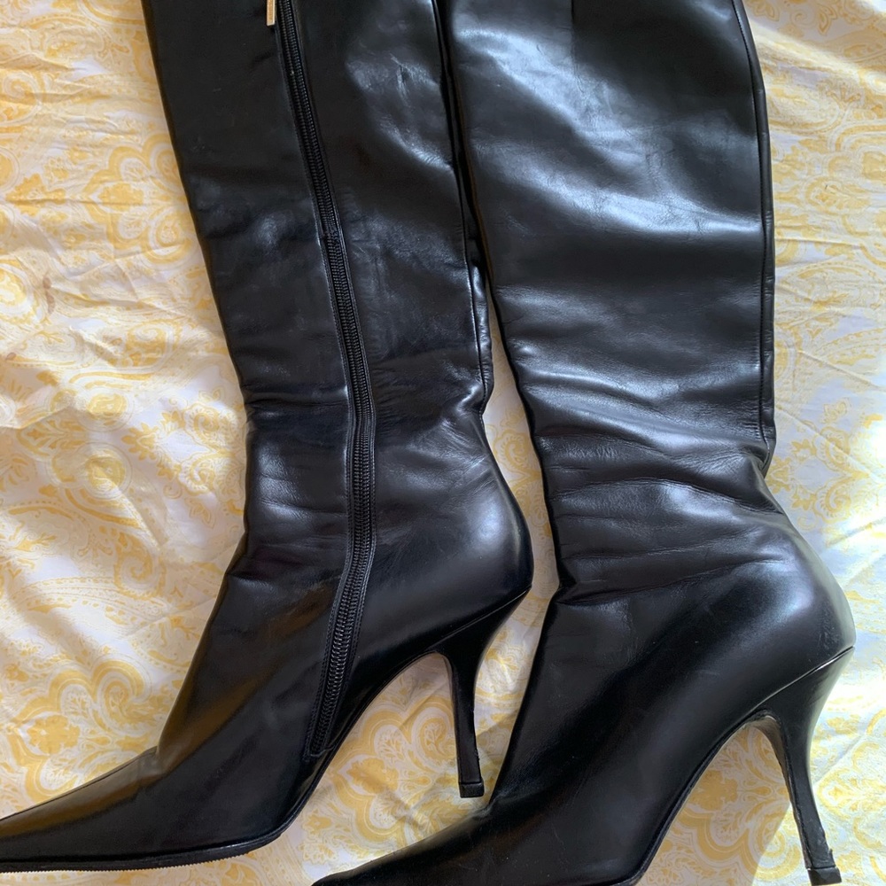 Michel Perry leather boots